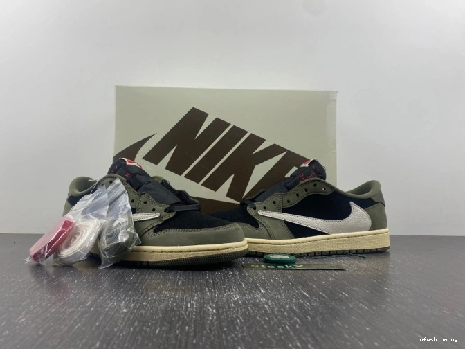 JORDAN OLIVE' OG 'BLACK SP X 1 DM7866-002 SCOTT LOW AIR TRAVIS 1031